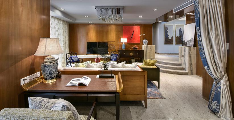 新中式風(fēng)格家裝設(shè)計(jì)室內(nèi)裝修效果圖-客廳 新中式風(fēng)格家裝設(shè)計(jì)室內(nèi)裝修效果圖-客廳