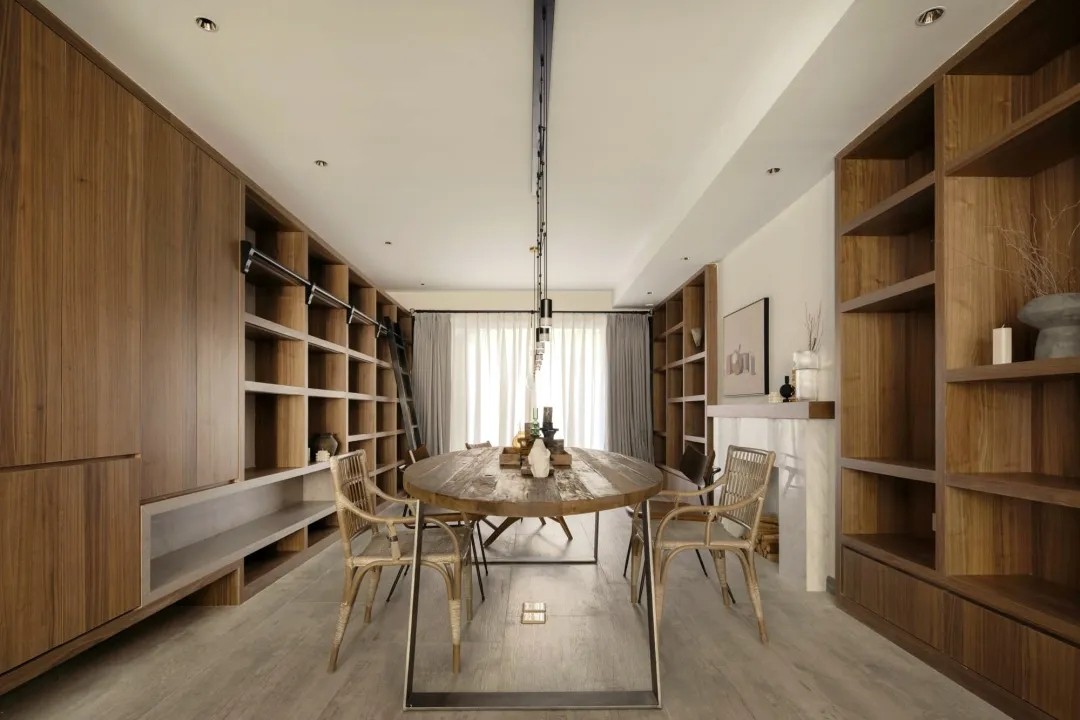 裝修案例中式復(fù)古風(fēng)格室內(nèi)裝修效果圖-書房 裝修案例中式復(fù)古風(fēng)格室內(nèi)裝修效果圖-書房