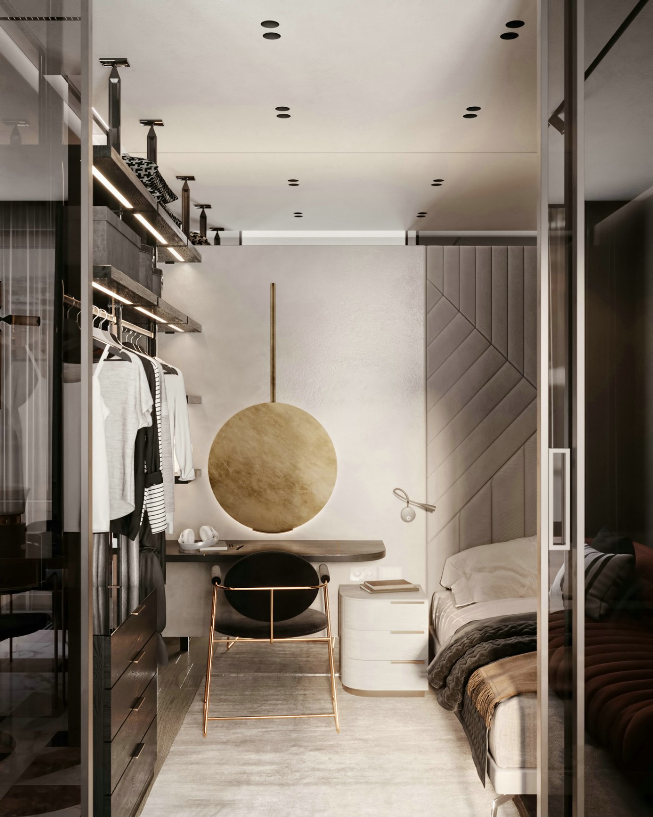 佛山裝修公司現(xiàn)代簡(jiǎn)約風(fēng)格公寓裝修效果圖-臥室 佛山裝修公司現(xiàn)代簡(jiǎn)約風(fēng)格公寓裝修效果圖-臥室