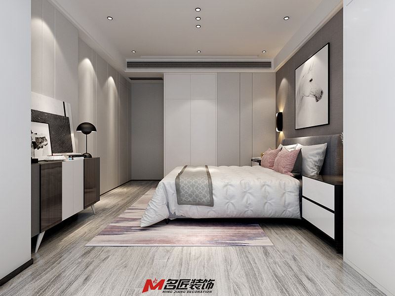 臺州市鑫磊&middot;城市之星現(xiàn)代簡約風格三居室裝修案例