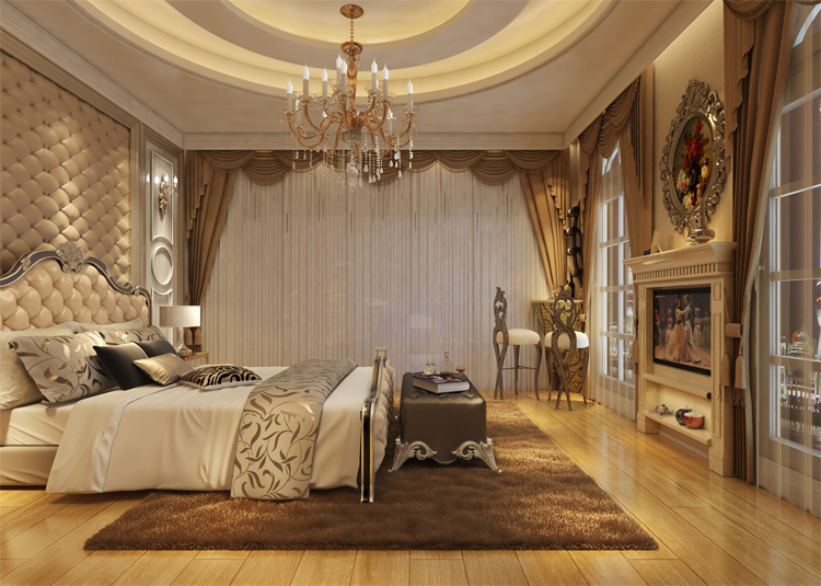 茂名市公路局住宅區(qū)歐式風(fēng)格別墅裝修案例