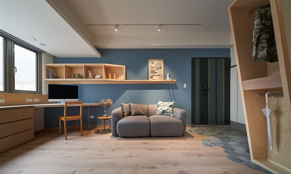 廣州市萬科金域曦府現(xiàn)代簡約風(fēng)格三居室裝修案例