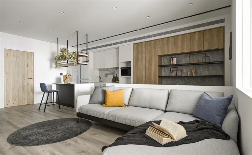 湛江市廣東樟樹(shù)灣北歐風(fēng)格三居室裝修案例