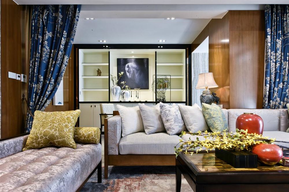 曲靖市瑞和新城現(xiàn)代簡約風格四居室裝修案例