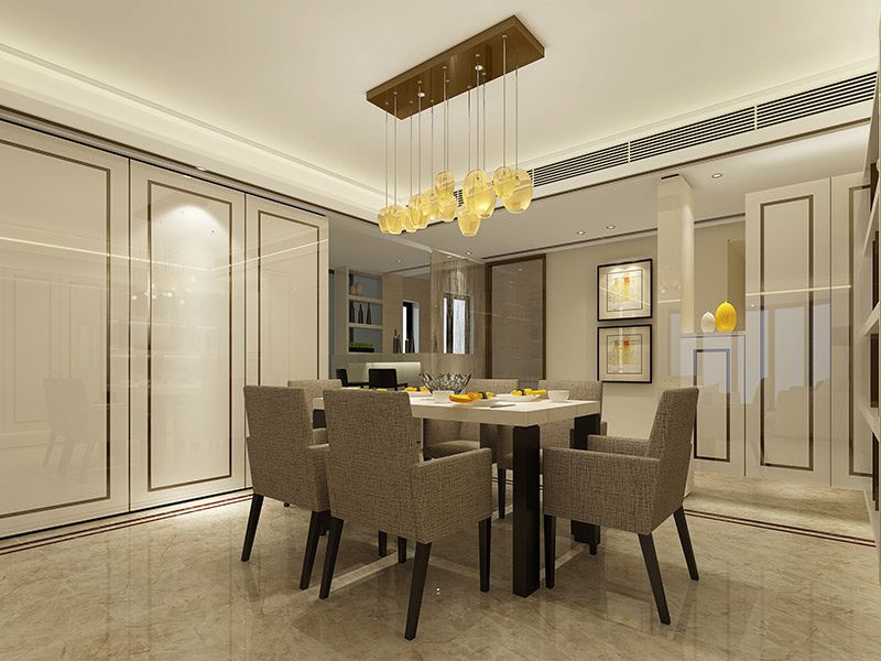 常州市茅山頤園現(xiàn)代簡約風格三居室裝修案例