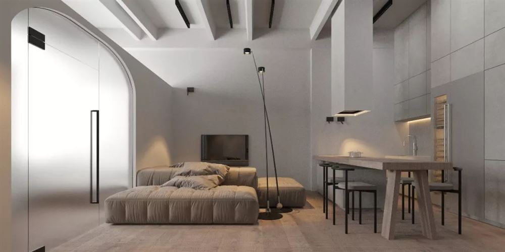 佛山市萬科悅都薈現(xiàn)代簡約風(fēng)格三居室裝修案例