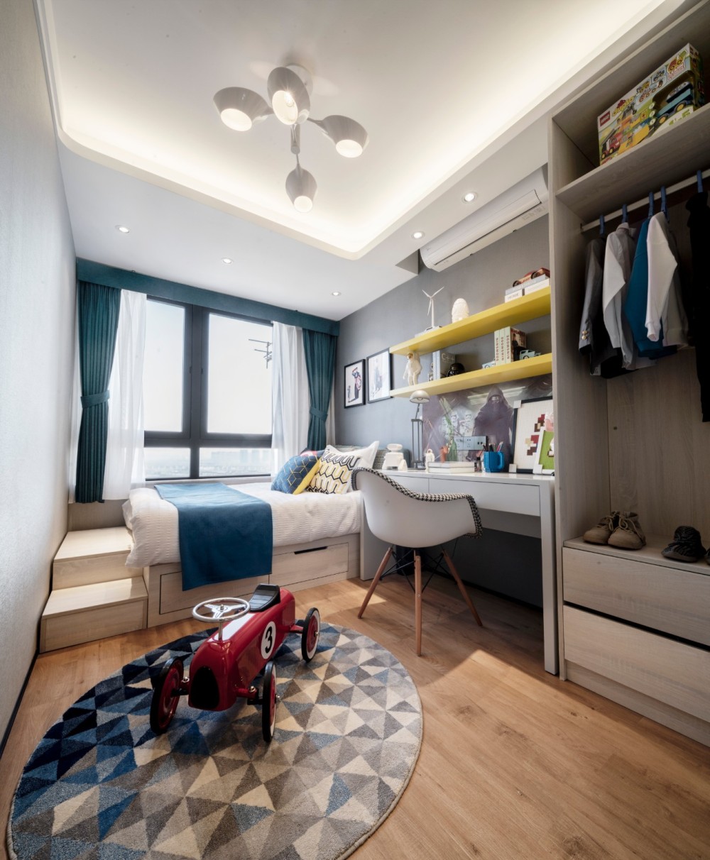 現(xiàn)代簡約風(fēng)格室內(nèi)設(shè)計(jì)家裝案例-兒童房 現(xiàn)代簡約風(fēng)格室內(nèi)設(shè)計(jì)家裝案例-兒童房