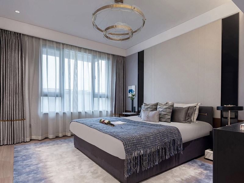 河源市長峰大廈現(xiàn)代簡約風(fēng)格三居室裝修案例