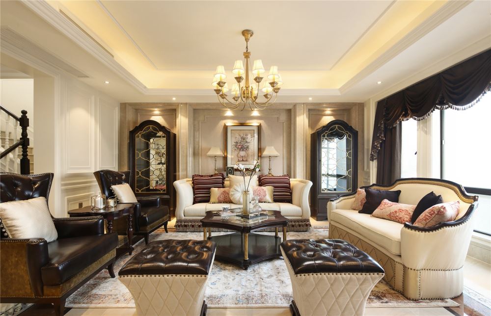 江門市名門壹號(hào)歐式風(fēng)格別墅裝修案例