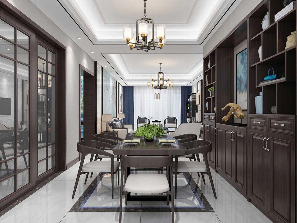 河源市恒大名都現(xiàn)代簡約風(fēng)格三居室裝修案例