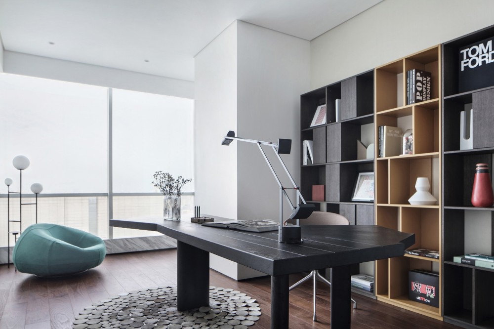 現(xiàn)代簡(jiǎn)約風(fēng)格室內(nèi)設(shè)計(jì)家裝案例-書房 現(xiàn)代簡(jiǎn)約風(fēng)格室內(nèi)設(shè)計(jì)家裝案例-書房