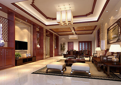 茂名市北岸北虎塘小區(qū)歐式風(fēng)格二居室裝修案例