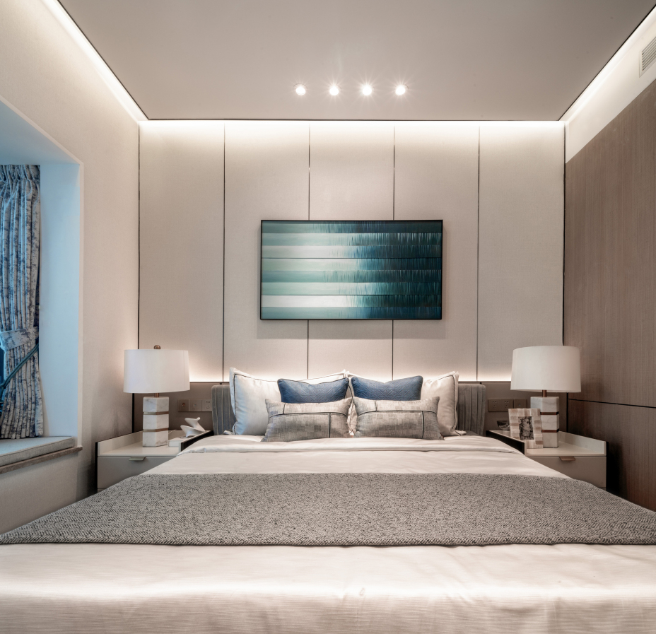 低調(diào)輕奢風(fēng)格室內(nèi)家裝案例效果圖-臥室 低調(diào)輕奢風(fēng)格室內(nèi)家裝案例效果圖-臥室