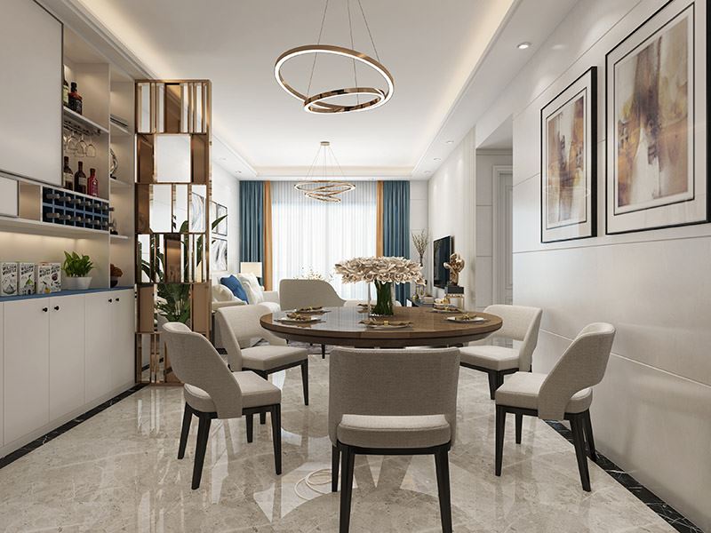 茂名市東信名苑現(xiàn)代簡(jiǎn)約風(fēng)格三居室裝修案例