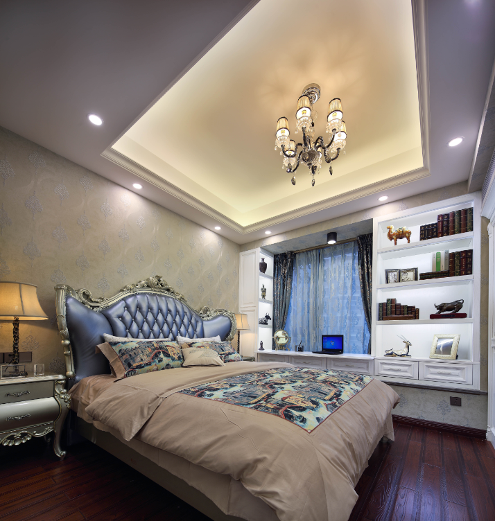 輕奢風(fēng)格家裝設(shè)計(jì)室內(nèi)裝修效果圖-臥室 輕奢風(fēng)格家裝設(shè)計(jì)室內(nèi)裝修效果圖-臥室