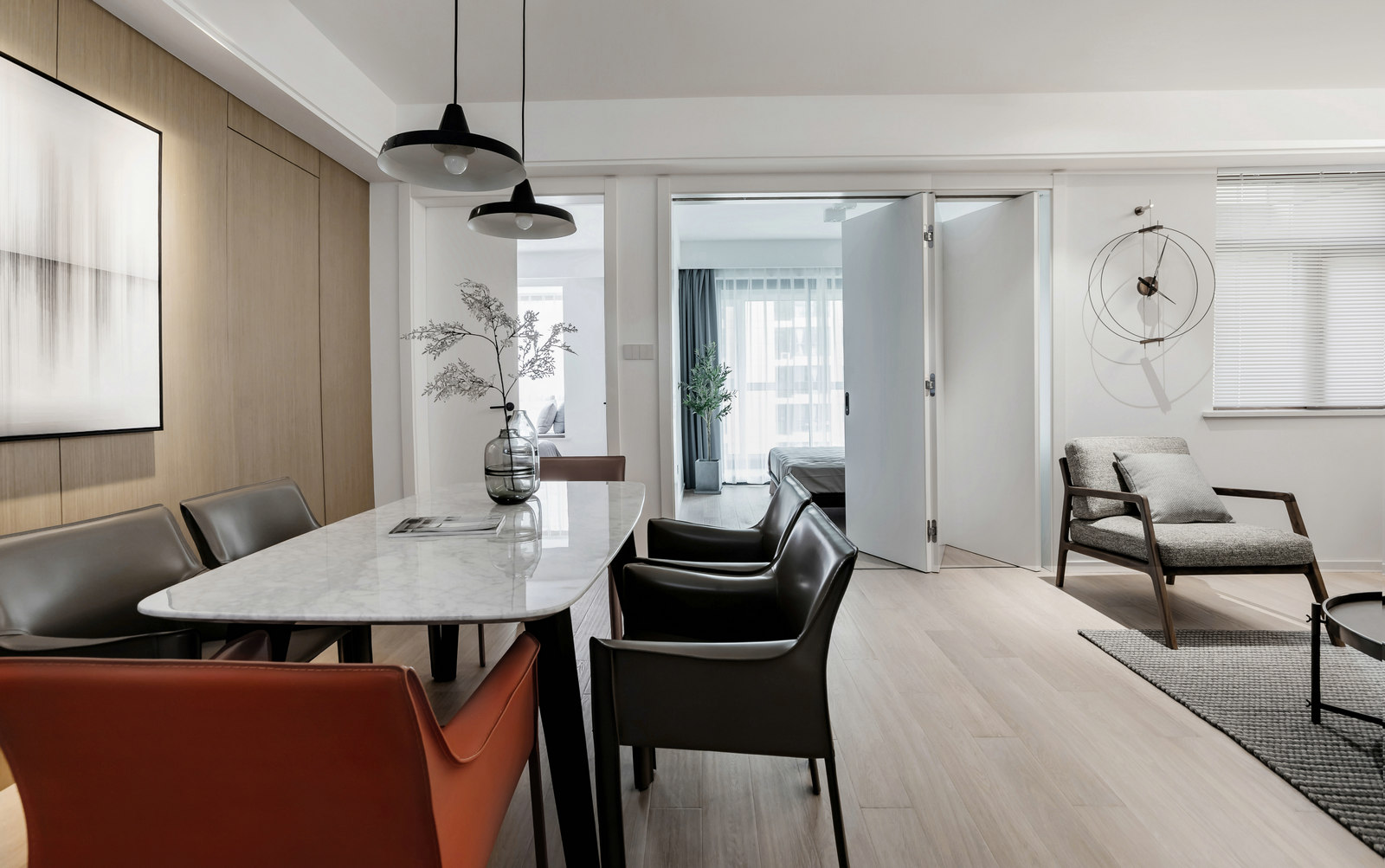 裝修案例現(xiàn)代簡約風(fēng)格室內(nèi)裝修效果圖-餐廳 裝修案例現(xiàn)代簡約風(fēng)格室內(nèi)裝修效果圖-餐廳