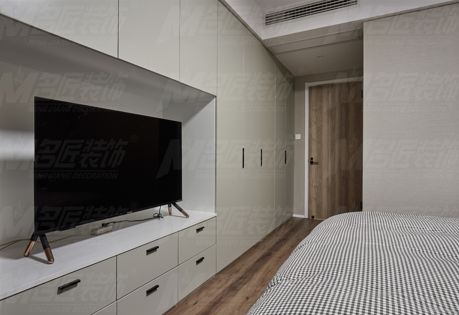 現(xiàn)代簡約風格家裝設計室內裝修效果圖-臥室 現(xiàn)代簡約風格家裝設計室內裝修效果圖-臥室