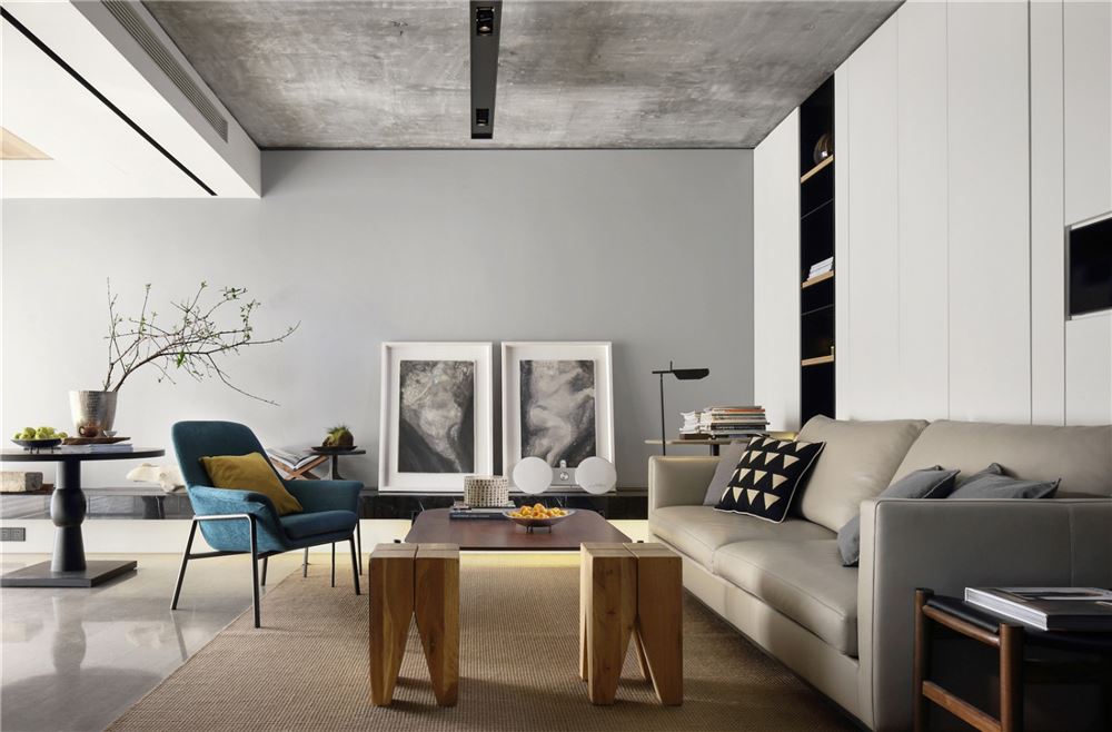 廣州市云東小區(qū)現(xiàn)代簡約風(fēng)格三居室裝修案例