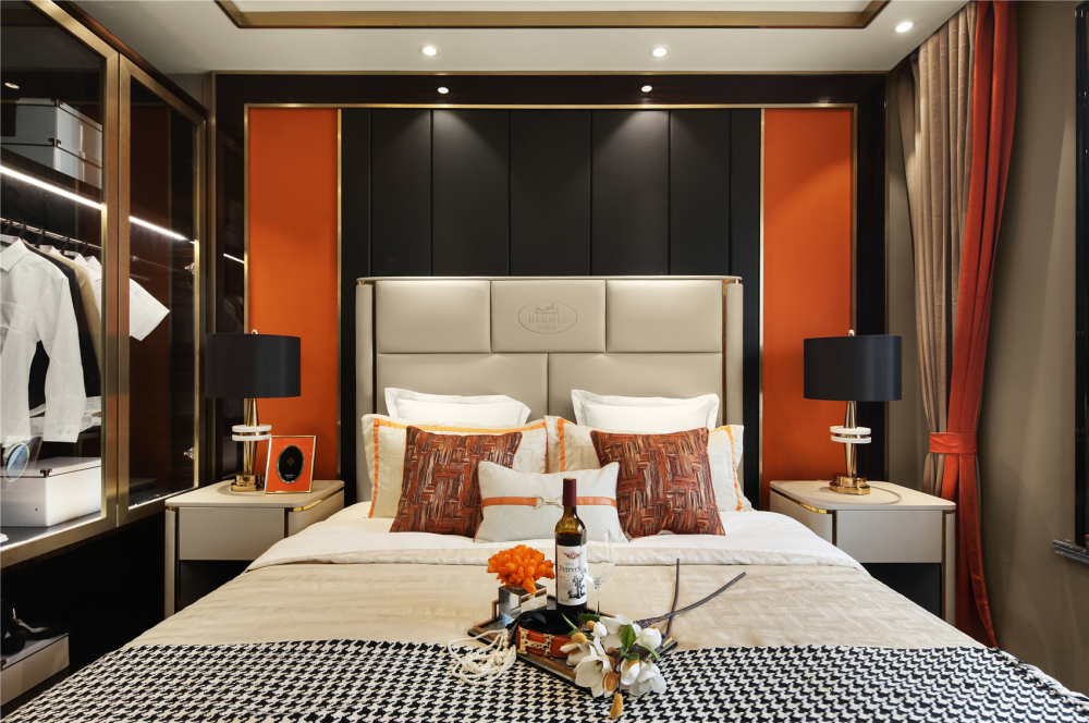 高調(diào)奢華歐式風(fēng)格室內(nèi)家裝案例效果圖-主臥 高調(diào)奢華歐式風(fēng)格室內(nèi)家裝案例效果圖-主臥