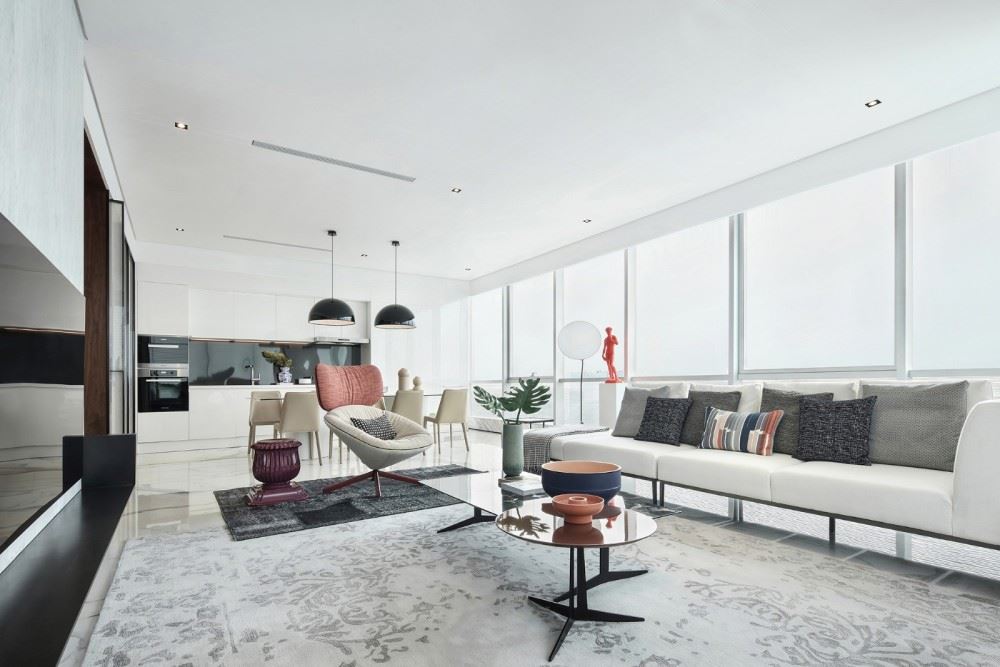 楚雄彝族自治州楚雄雍和居(彝海南路)現(xiàn)代簡約風(fēng)格平層裝修案例