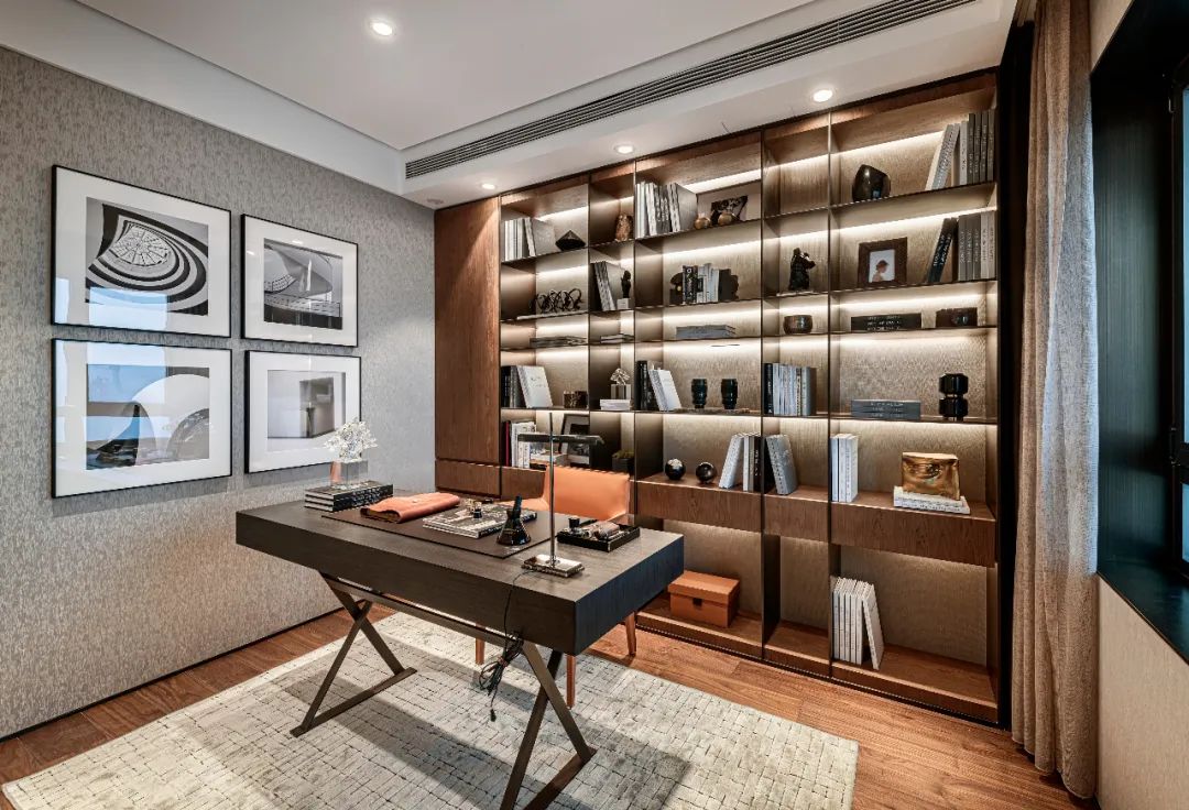 現(xiàn)代簡約風格室內(nèi)設計家裝案例-書房 現(xiàn)代簡約風格室內(nèi)設計家裝案例-書房
