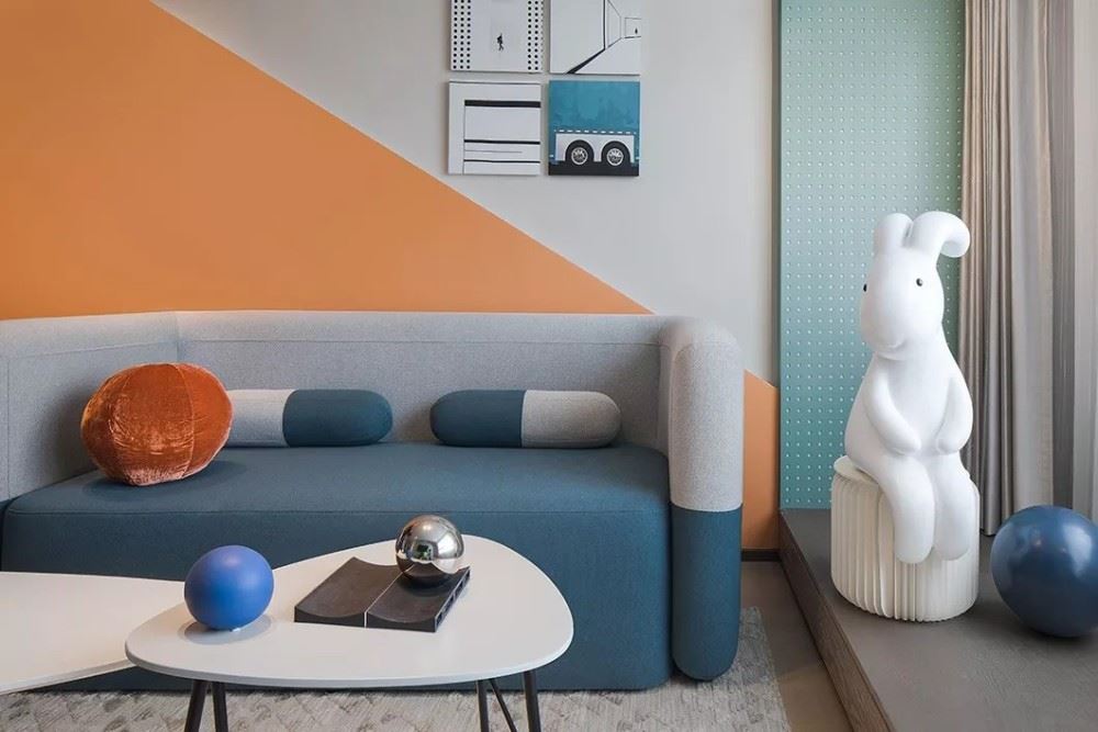 江門市白石路住宅樓北歐風(fēng)格三居室裝修案例