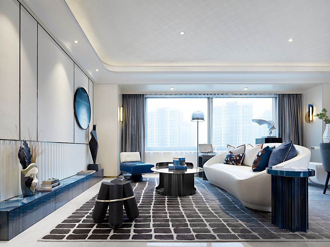 都市輕奢風(fēng)格室內(nèi)裝修-客廳 都市輕奢風(fēng)格室內(nèi)裝修-客廳