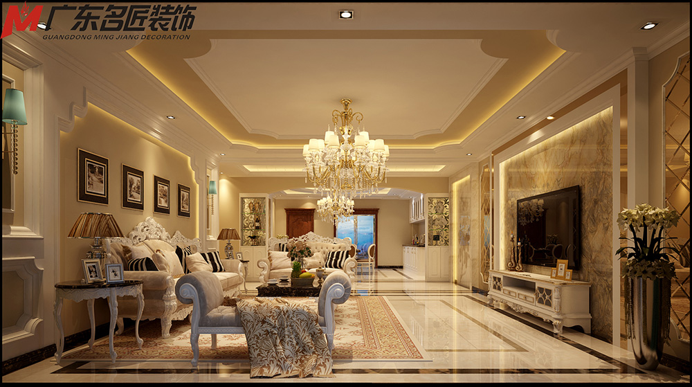 裝修公司歐式風(fēng)格室內(nèi)裝修效果圖-客廳 裝修公司歐式風(fēng)格室內(nèi)裝修效果圖-客廳