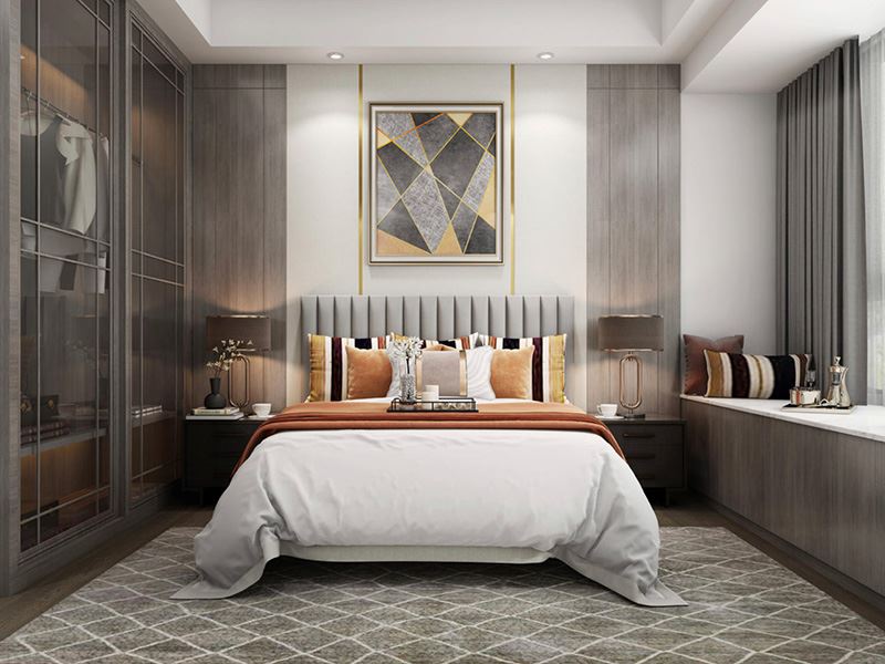 茂名市華廈世紀(jì)現(xiàn)代簡約風(fēng)格三居室裝修案例