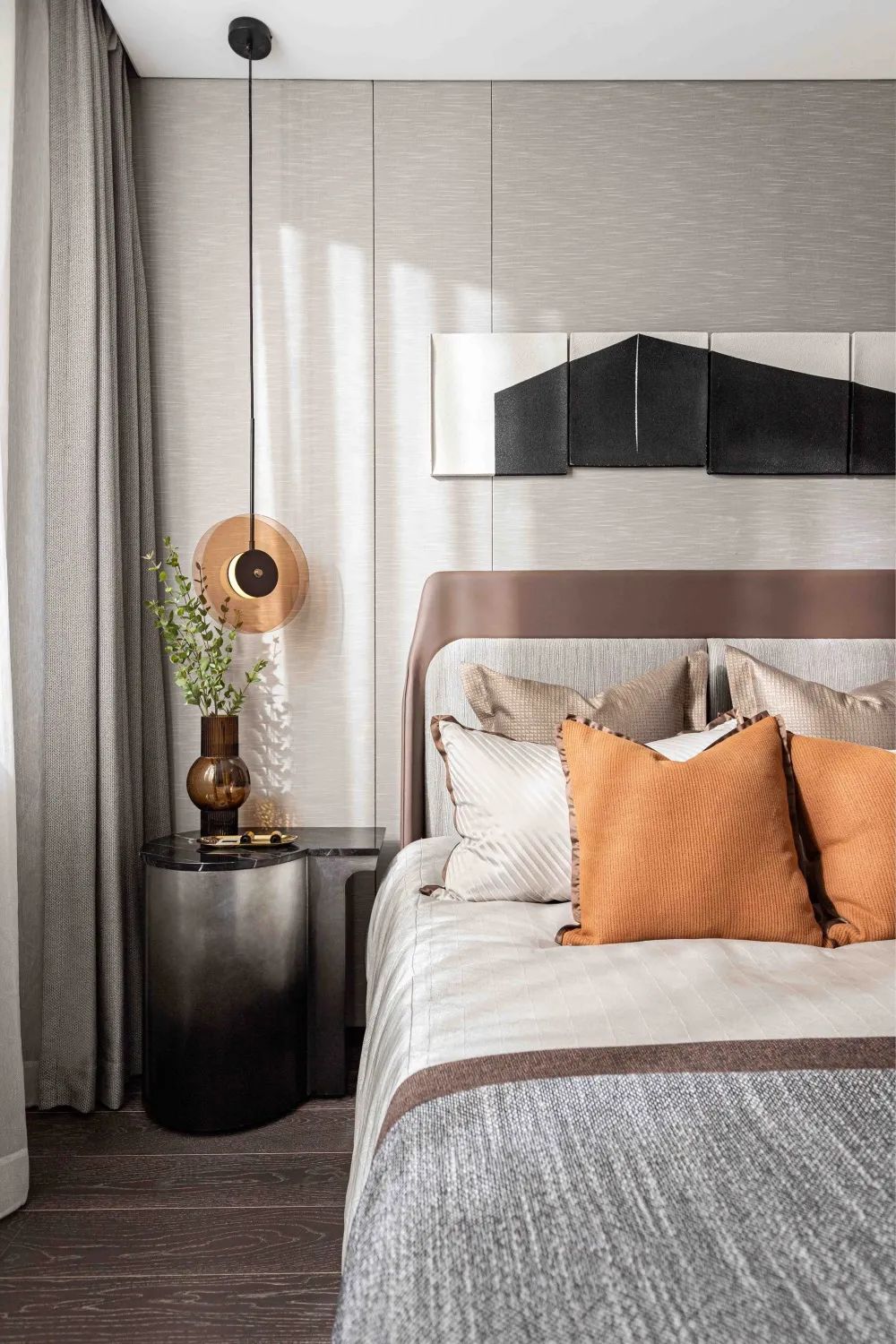 簡約新中式風(fēng)格室內(nèi)設(shè)計家裝案例-次臥 簡約新中式風(fēng)格室內(nèi)設(shè)計家裝案例-次臥