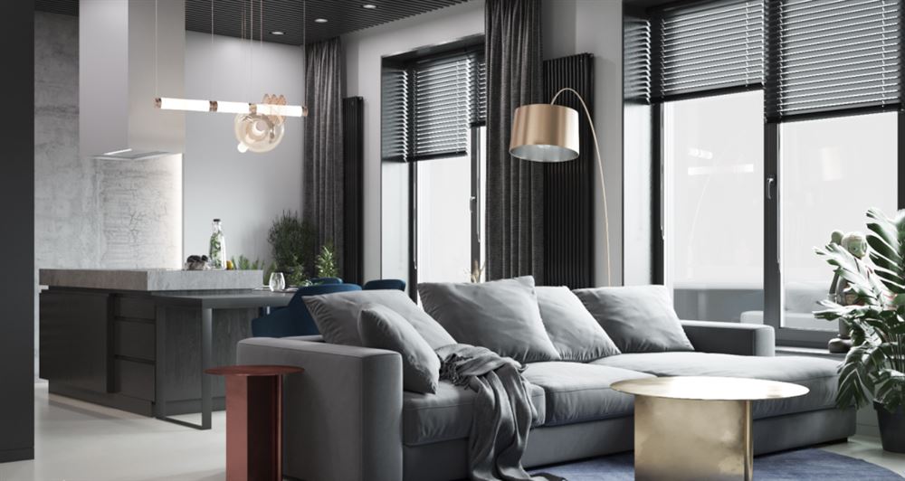 深圳市新世界&middot;臨海攬山御園現(xiàn)代簡(jiǎn)約風(fēng)格三居室裝修案例