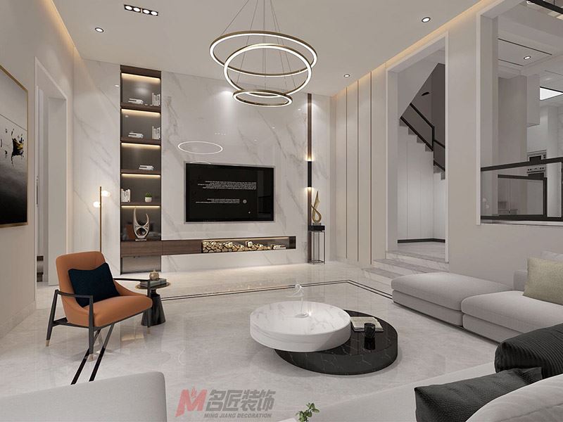 自貢市匯東&middot;南湖逸都現(xiàn)代簡約風(fēng)格別墅裝修案例