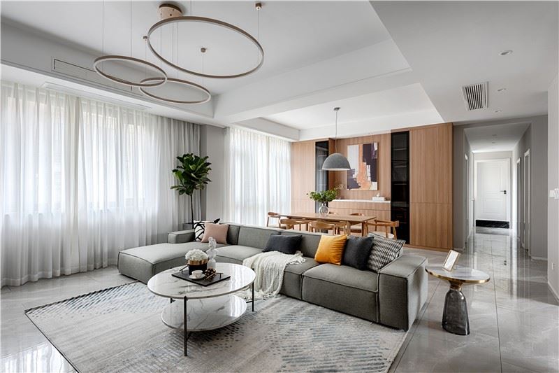 惠州市碧桂園天麓山棲花園北歐風(fēng)格三居室裝修案例