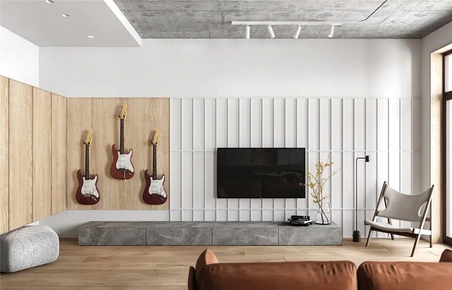 陽江市美的未來中心現(xiàn)代簡約風(fēng)格二居室裝修案例