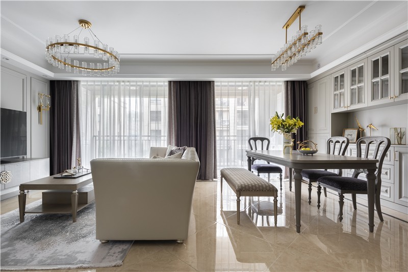 裝修公司美式風(fēng)格室內(nèi)裝修效果圖-客餐廳 裝修公司美式風(fēng)格室內(nèi)裝修效果圖-客餐廳