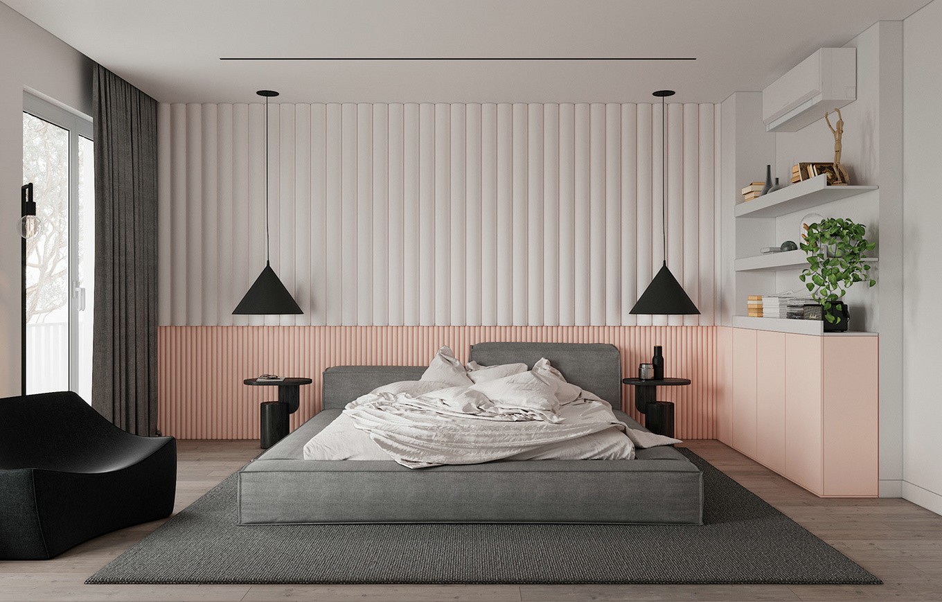 佛山裝修公司北歐風(fēng)格室內(nèi)裝修效果圖-主臥 佛山裝修公司北歐風(fēng)格室內(nèi)裝修效果圖-主臥