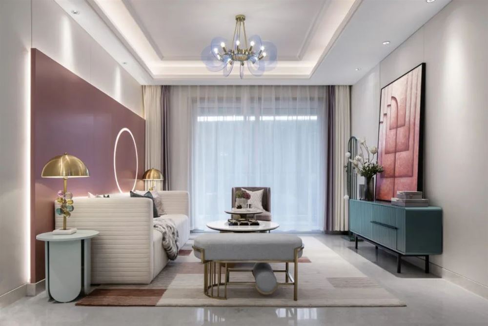 江門市萊茵華庭北歐風格三居室裝修案例