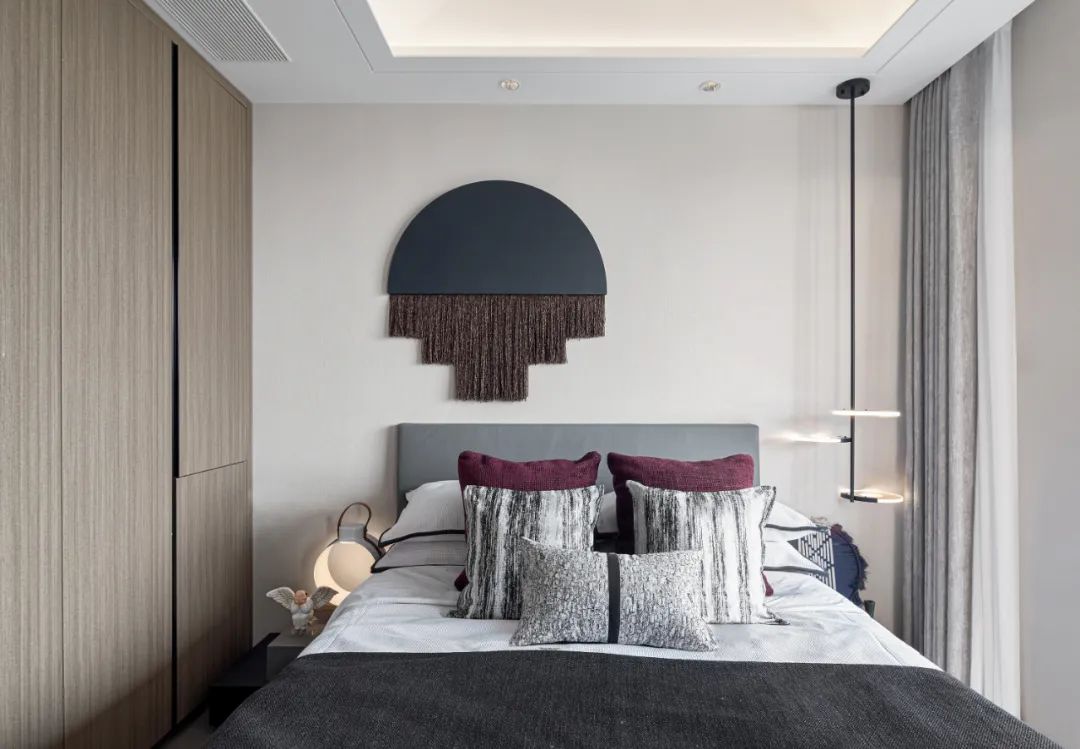 新中式風(fēng)格室內(nèi)設(shè)計(jì)家裝案例-次臥 新中式風(fēng)格室內(nèi)設(shè)計(jì)家裝案例-次臥