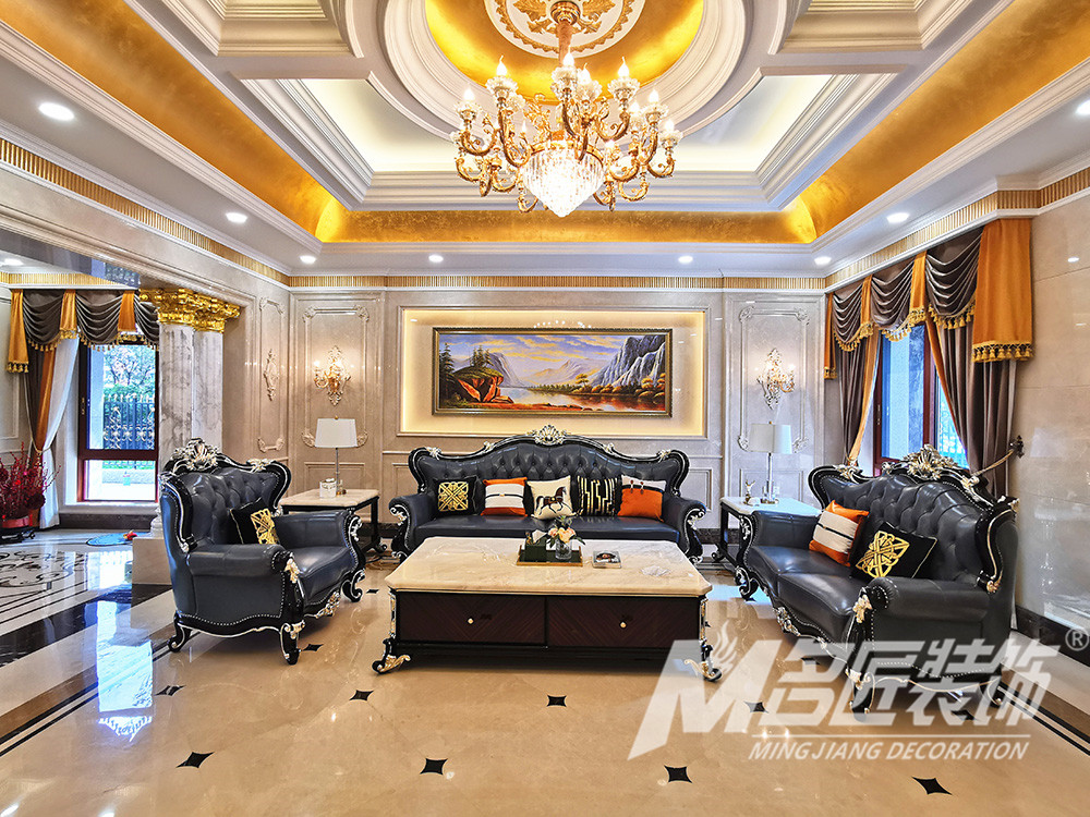 歐式別墅裝修設(shè)計-客廳 歐式別墅裝修設(shè)計-客廳