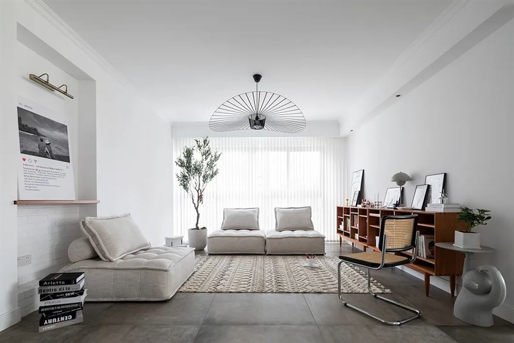 廣州市科城山莊北歐風(fēng)格三居室裝修案例