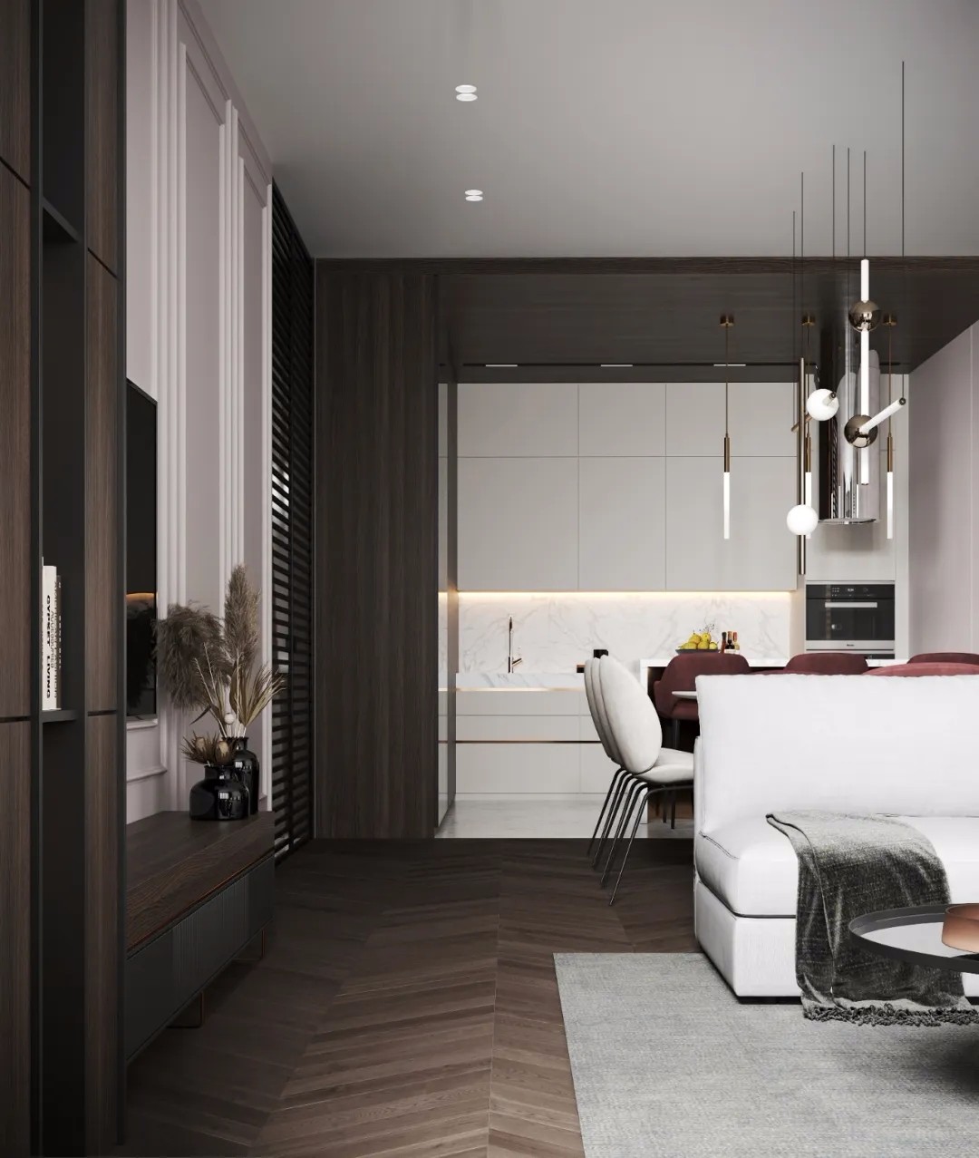 裝修案例現(xiàn)代風格室內裝修效果圖-客餐廳 裝修案例現(xiàn)代風格室內裝修效果圖-客餐廳