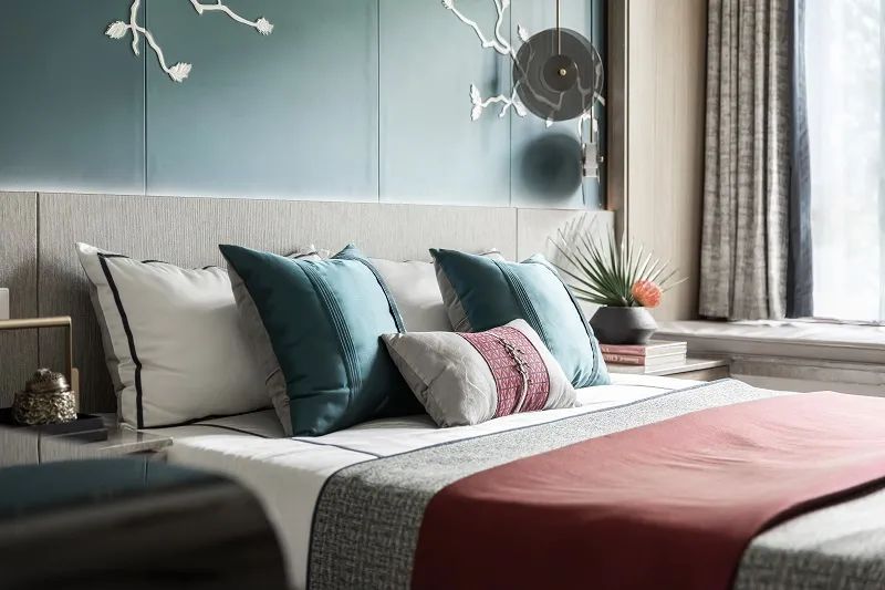 新中式風(fēng)格室內(nèi)設(shè)計家裝案例-次臥 新中式風(fēng)格室內(nèi)設(shè)計家裝案例-次臥