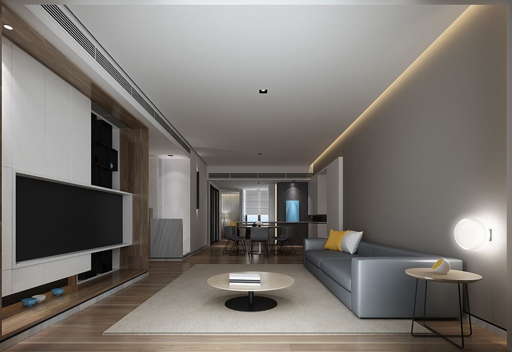 廣州市華發(fā)中央公園輕奢風(fēng)格四居室裝修案例