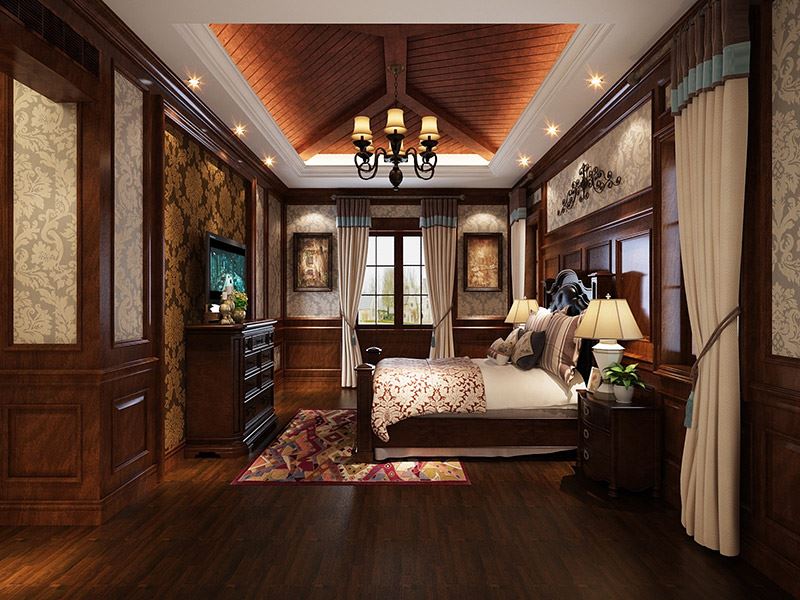 湖州市新大&middot;和睿府新中式風(fēng)格別墅裝修案例