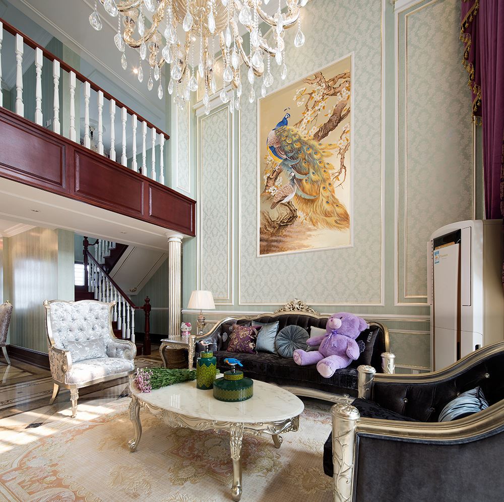 江門市碧桂園公園1號(hào)歐式風(fēng)格別墅裝修案例