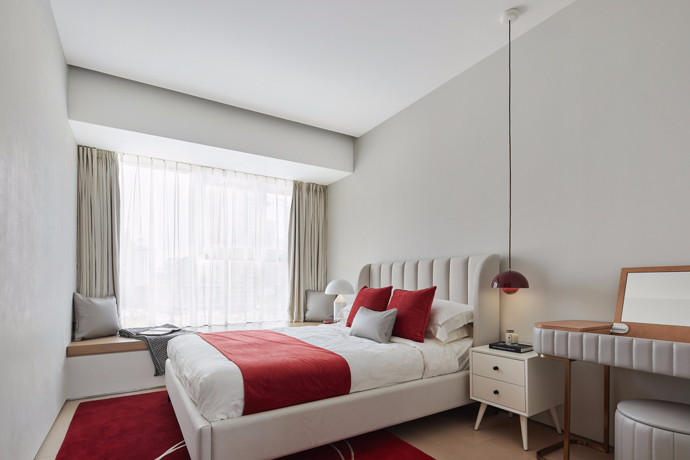 現(xiàn)代簡(jiǎn)約風(fēng)格室內(nèi)家裝案例效果圖-次臥 現(xiàn)代簡(jiǎn)約風(fēng)格室內(nèi)家裝案例效果圖-次臥