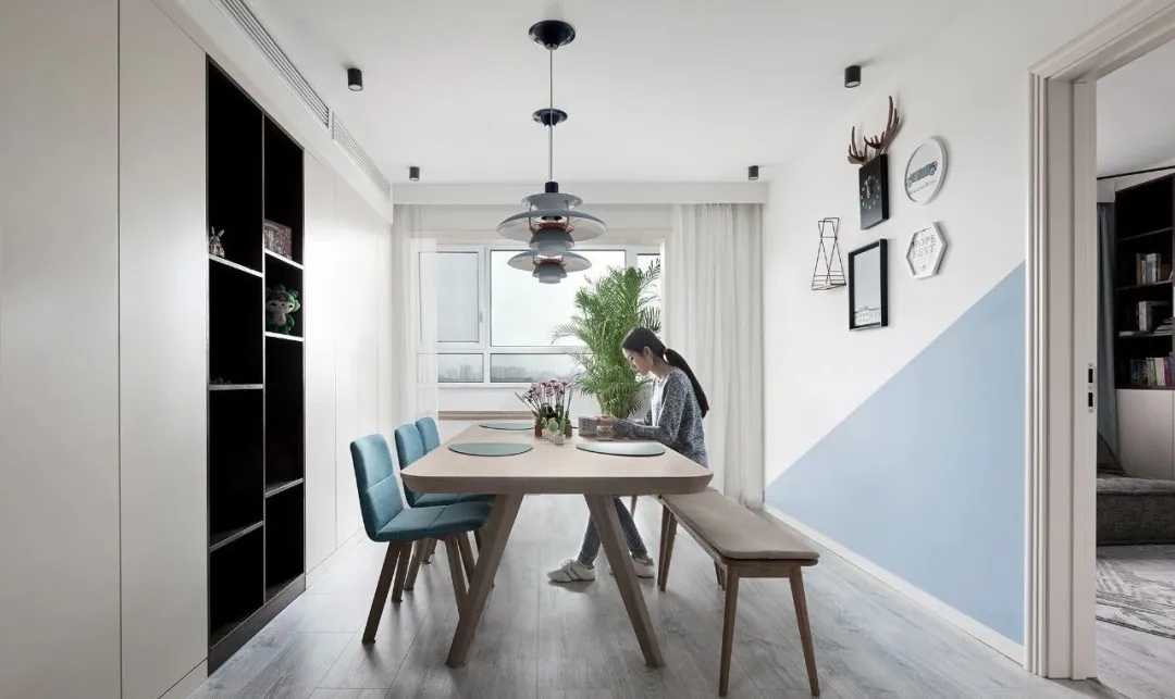 廣州裝修公司北歐風(fēng)格室內(nèi)裝修效果圖-餐廳 廣州裝修公司北歐風(fēng)格室內(nèi)裝修效果圖-餐廳