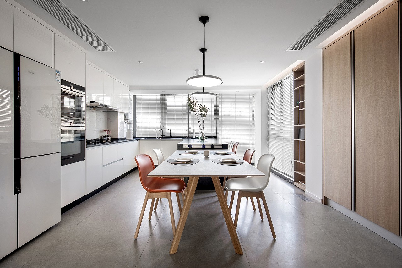 裝修公司現(xiàn)代極簡風(fēng)格室內(nèi)裝修效果圖-餐廳 裝修公司現(xiàn)代極簡風(fēng)格室內(nèi)裝修效果圖-餐廳