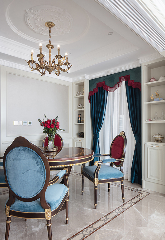 法式混搭風(fēng)格家裝設(shè)計(jì)室內(nèi)裝修效果圖-餐廳 法式混搭風(fēng)格家裝設(shè)計(jì)室內(nèi)裝修效果圖-餐廳