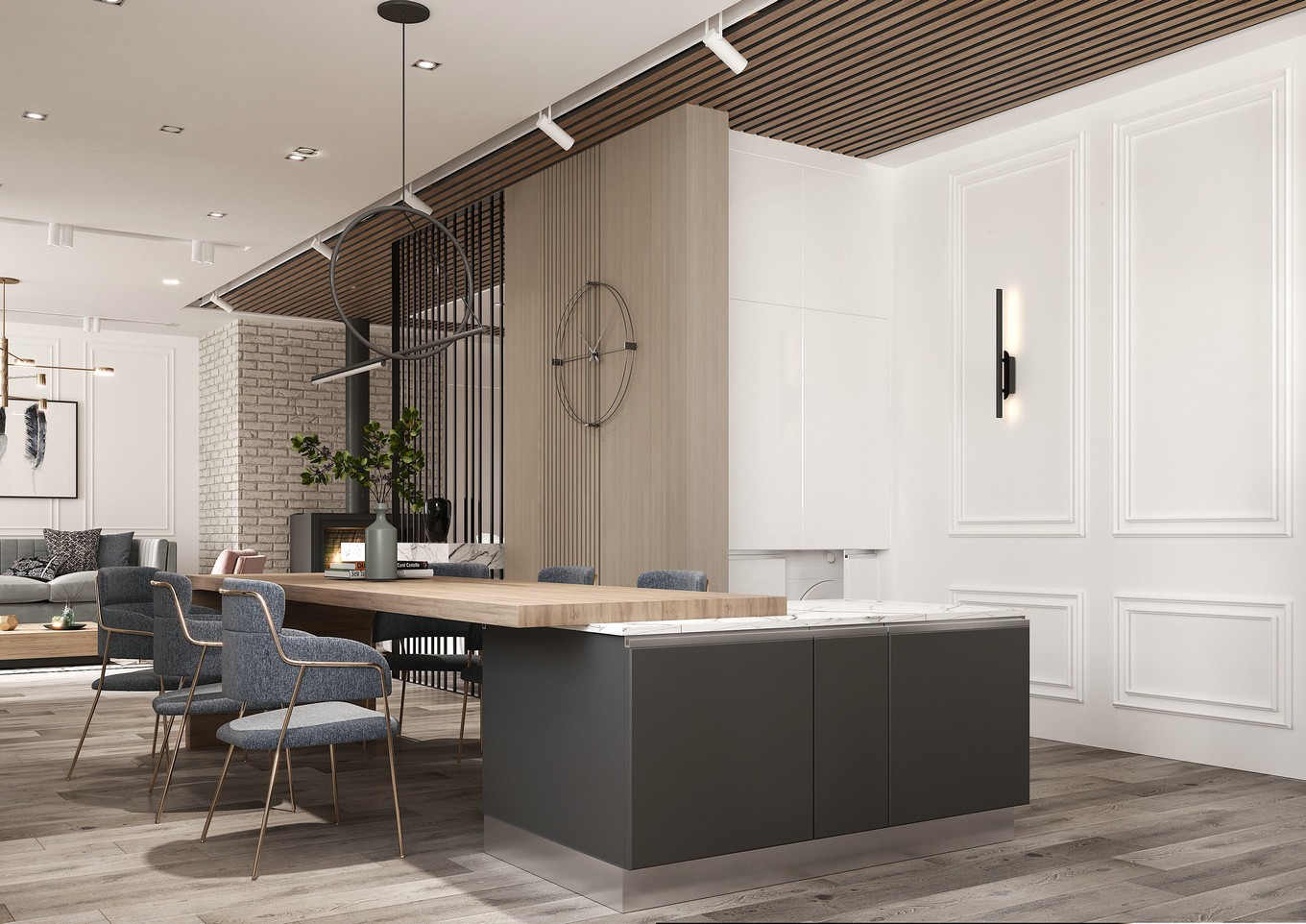 佛山裝修公司北歐風(fēng)格室內(nèi)裝修效果圖-餐廳 佛山裝修公司北歐風(fēng)格室內(nèi)裝修效果圖-餐廳